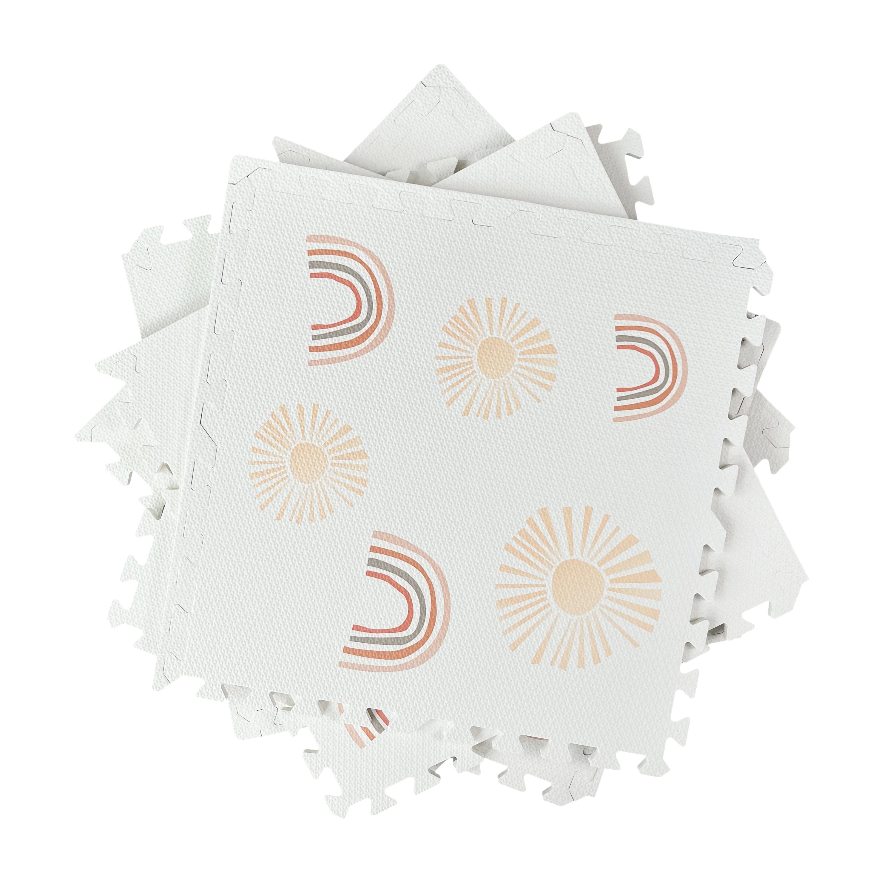 Tapis de jeu en mousse extensible puzzle | Happy