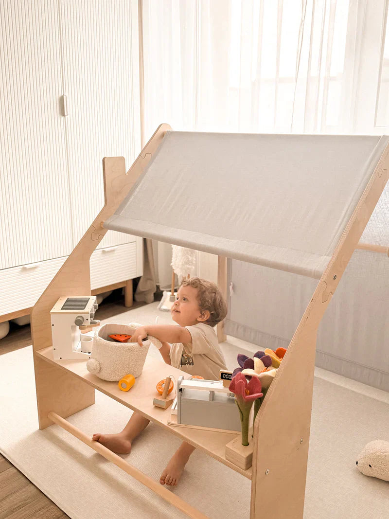 Cabane en bois d'intérieur, maison de jeu