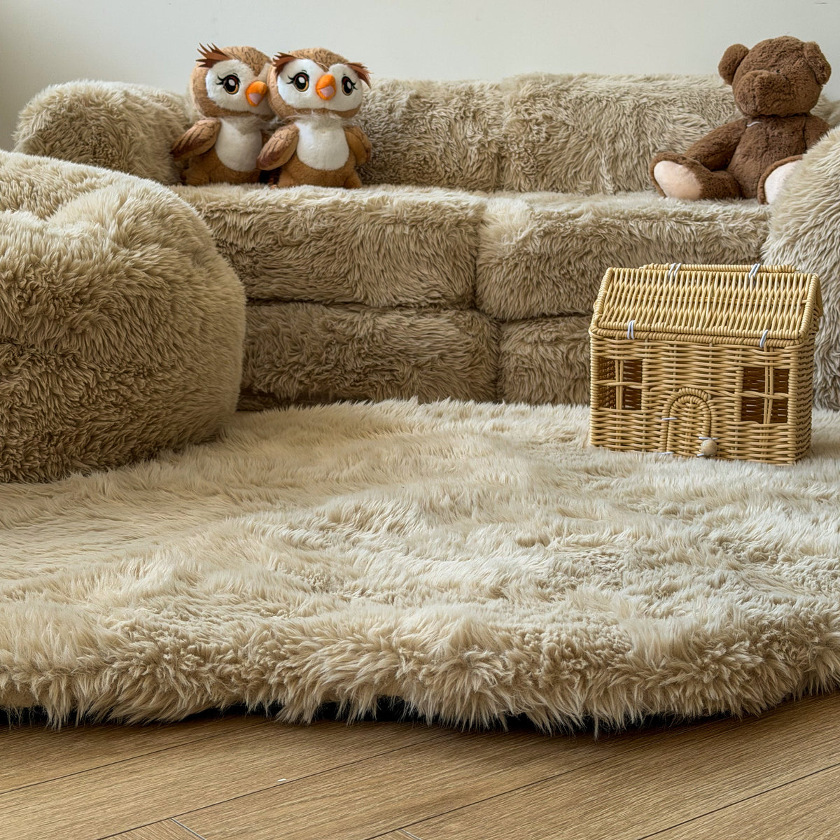 Tapis en fourrure Mammouth | 2 tailles