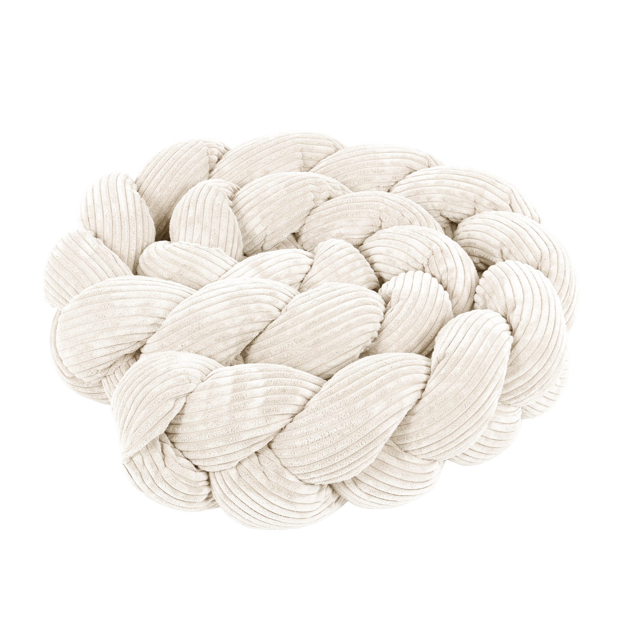 Tresse de lit en velours Corduroy à larges côtes Aesthetic, 150 à 300cm | 3 tailles