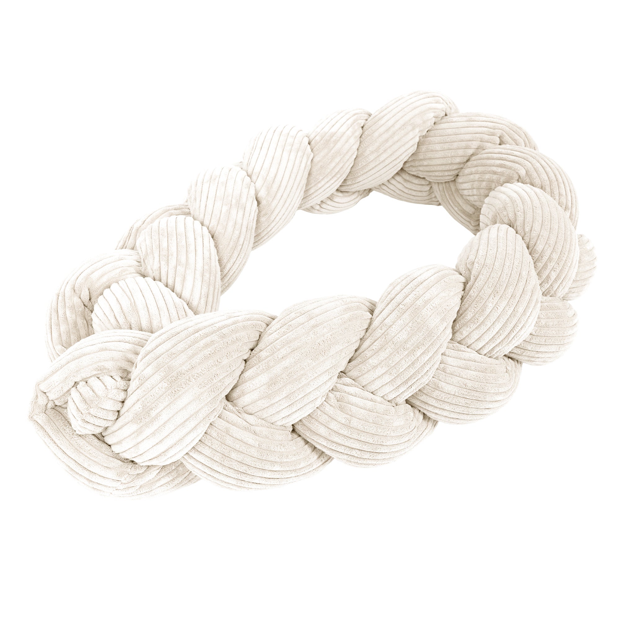 Tresse de lit en velours Corduroy à larges côtes Aesthetic, 150 à 300cm | 3 tailles