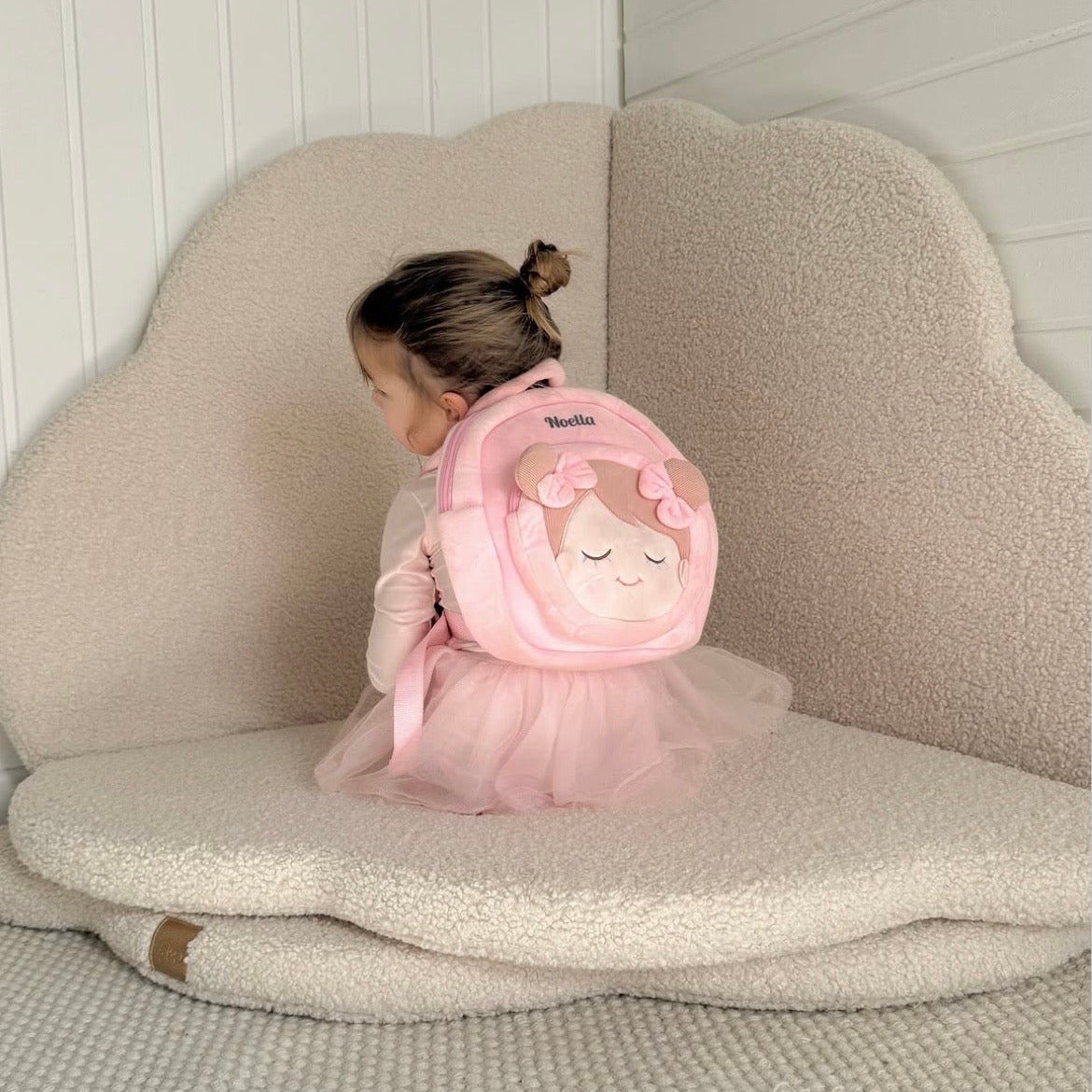 Tapis de jeu et d'éveil épais en peluche Bearly | Nuage