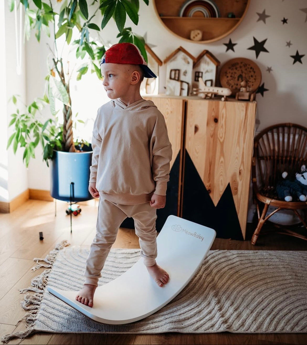 Planche d’équilibre avec feutre - Couleurs