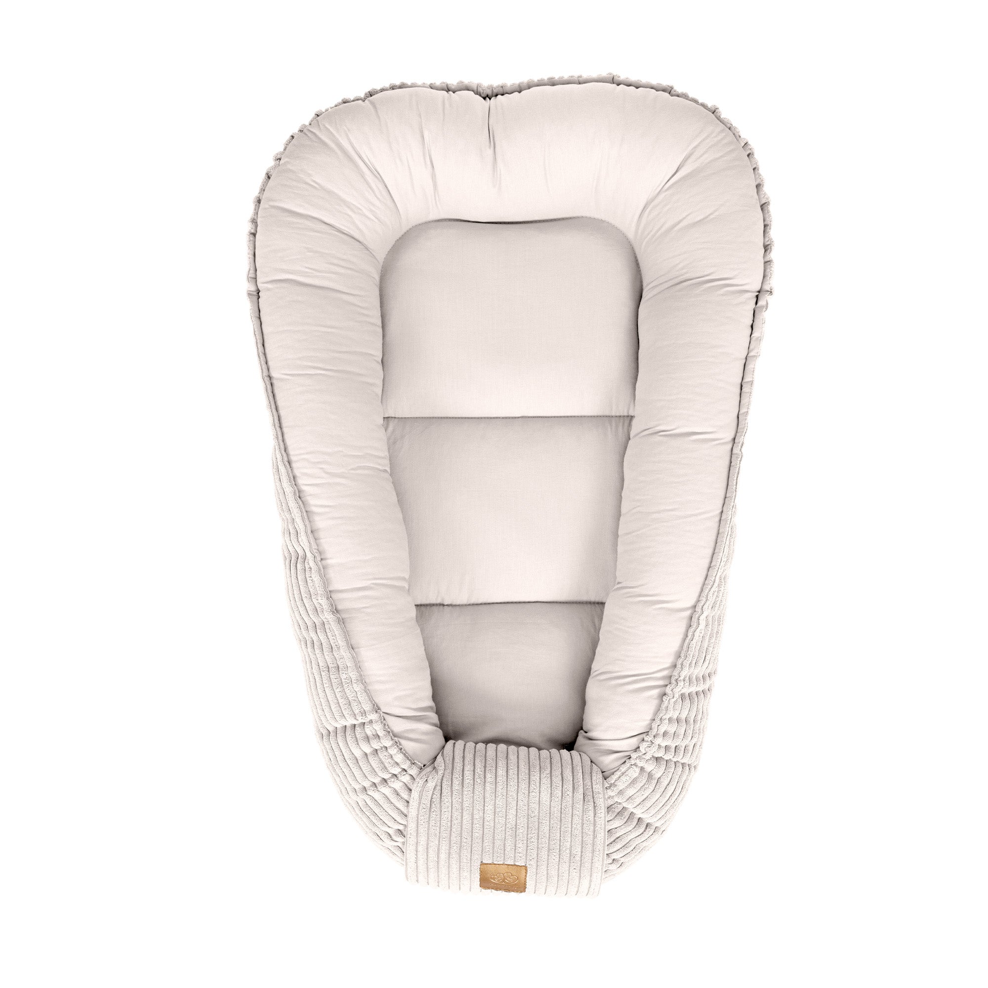 Nid d'ange, réducteur de lit pour bébé en velours Corduroy à larges côtes Aesthetic