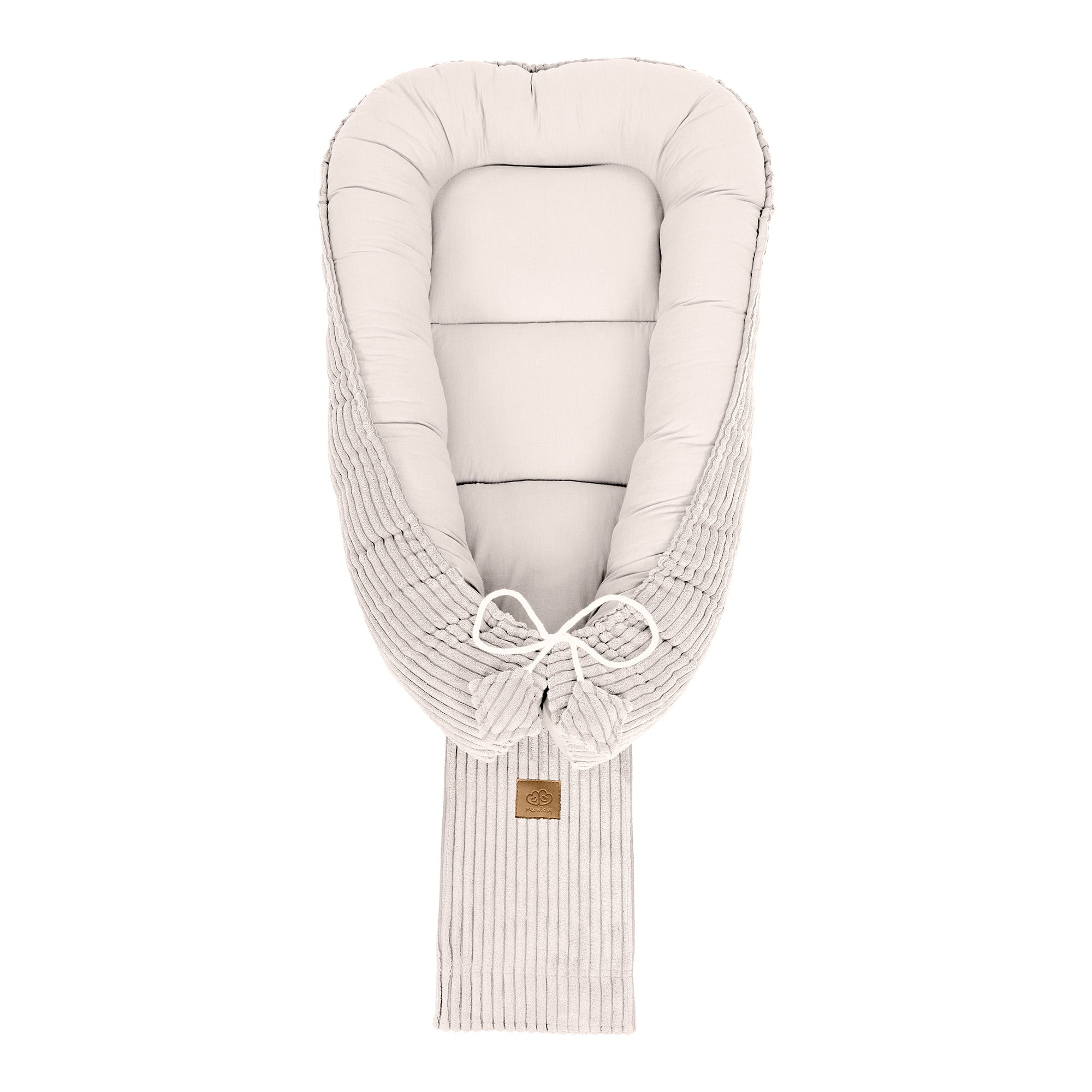 Nid d'ange, réducteur de lit pour bébé en velours Corduroy à larges côtes Aesthetic