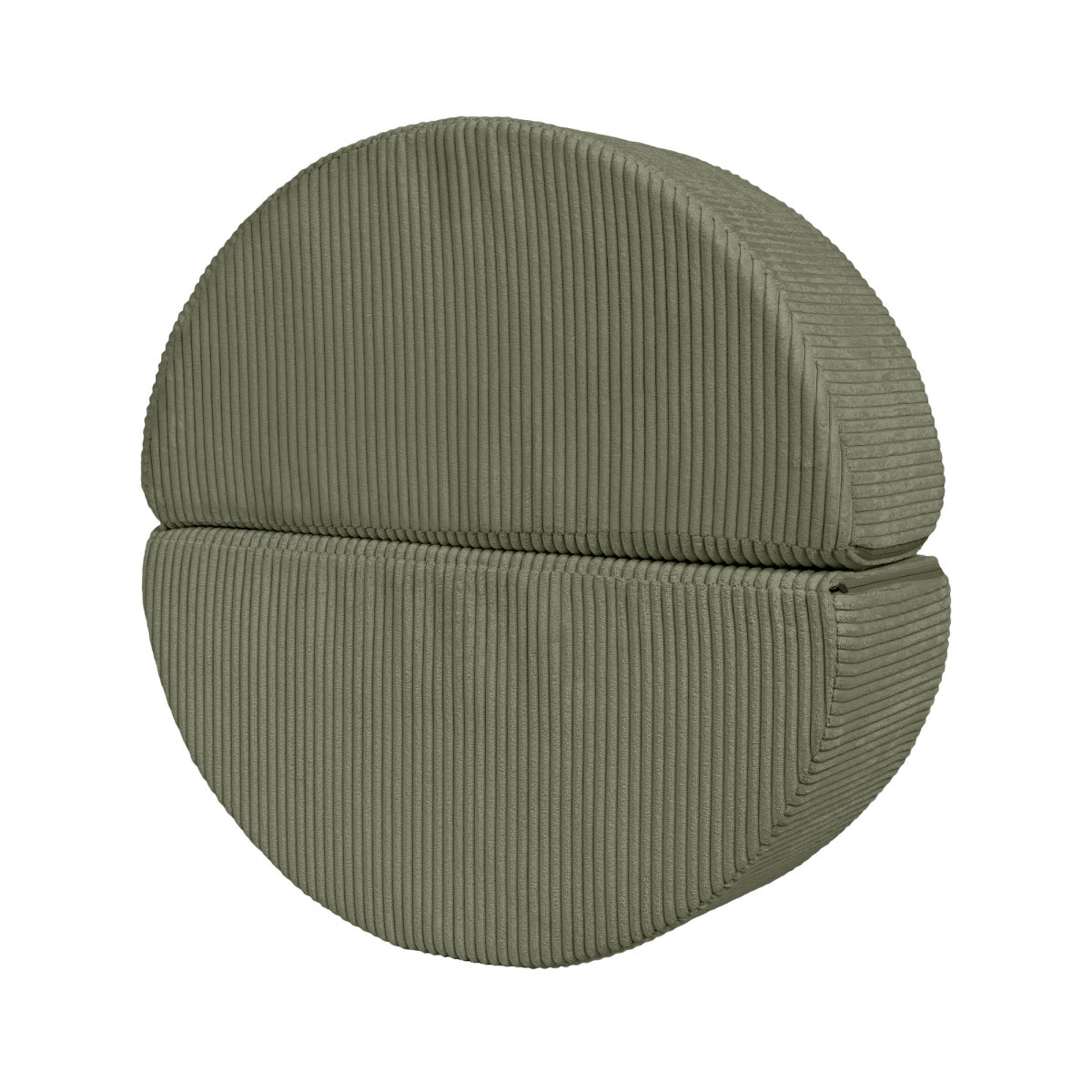 Repose-pieds / rocker pour canapé Premium 80cm en Corduroy à larges côtes Aesthetic