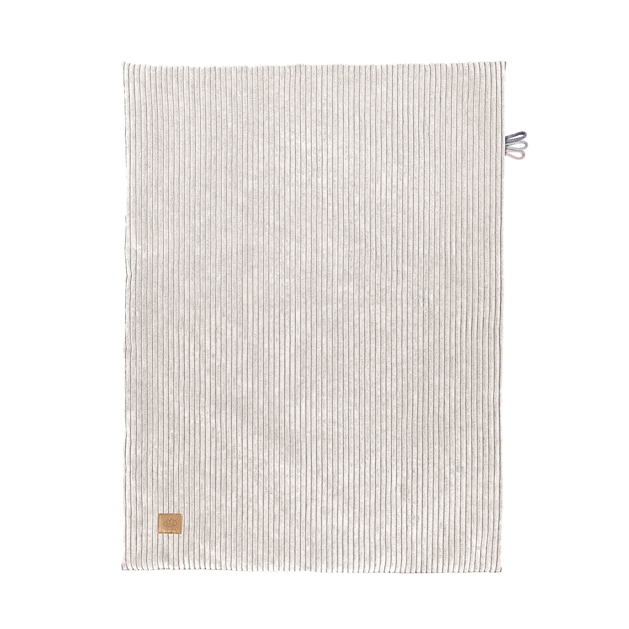 Couverture bébé en velours Corduroy à larges côtes Aesthetic | Été ou Hiver