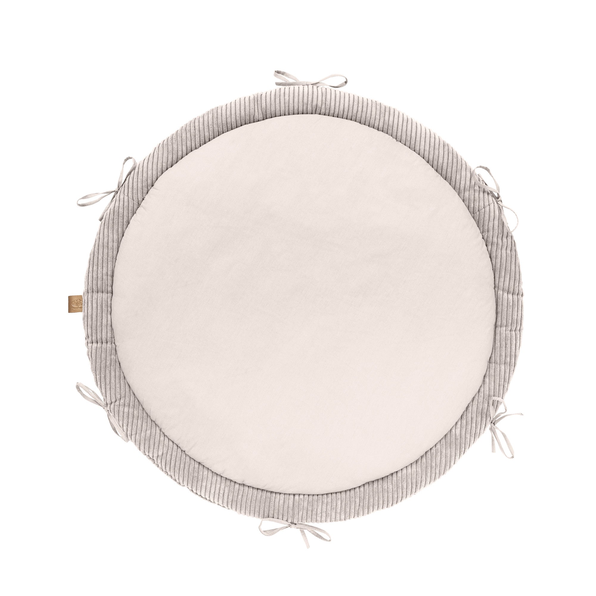 Tapis d'éveil cocon pour bébé en velours Corduroy à larges côtes Aesthetic