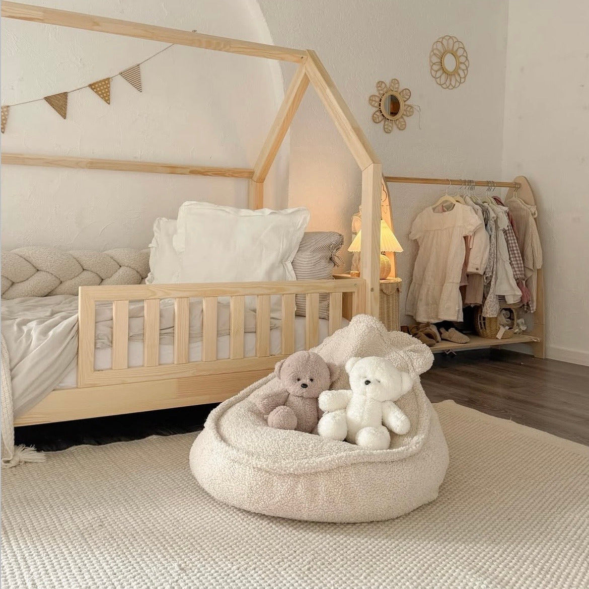 Pouf Ours en peluche Bearly