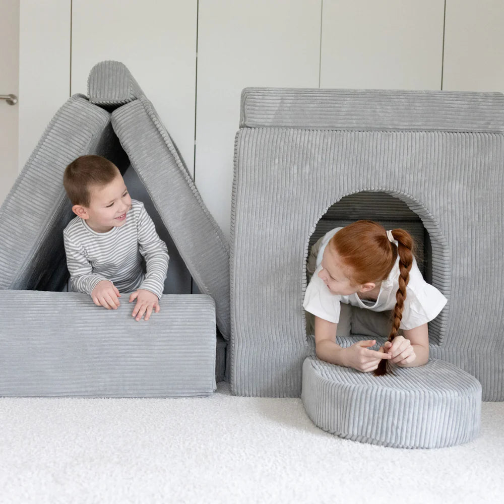 Matelas Arche pour canapé de jeu modulable Premium 160cm en Corduroy à larges côtes Aesthetic