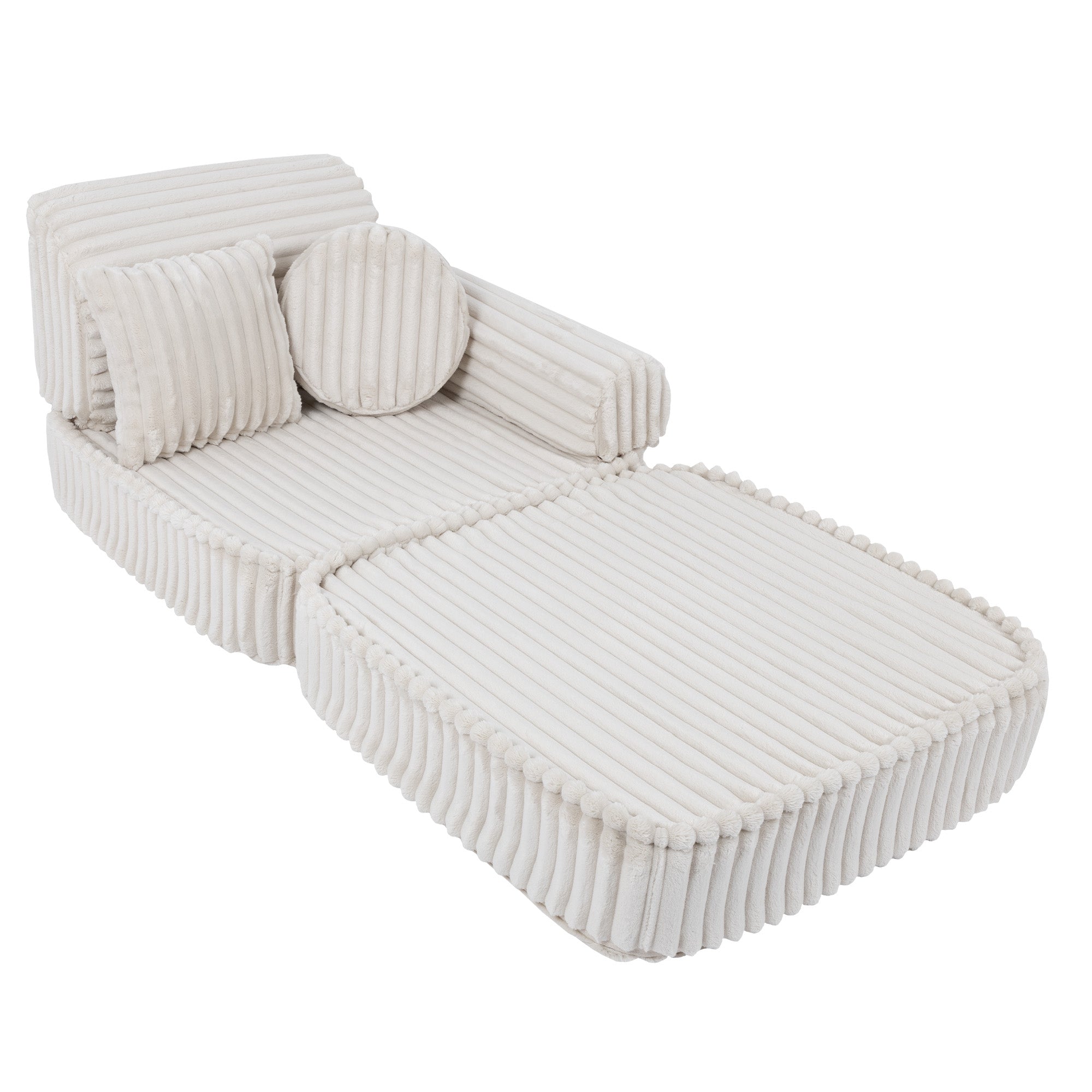 Meowbaby - Churros Sofa Plus - Modular Kids Play Sofa Bed | 10 Pieces