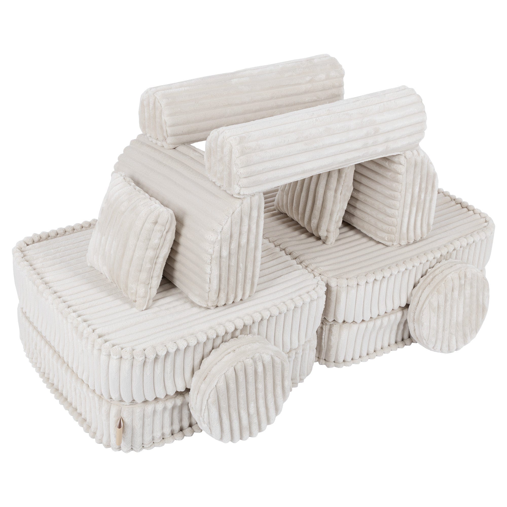 Meowbaby - Churros Sofa Plus - Modular Kids Play Sofa Bed | 10 Pieces