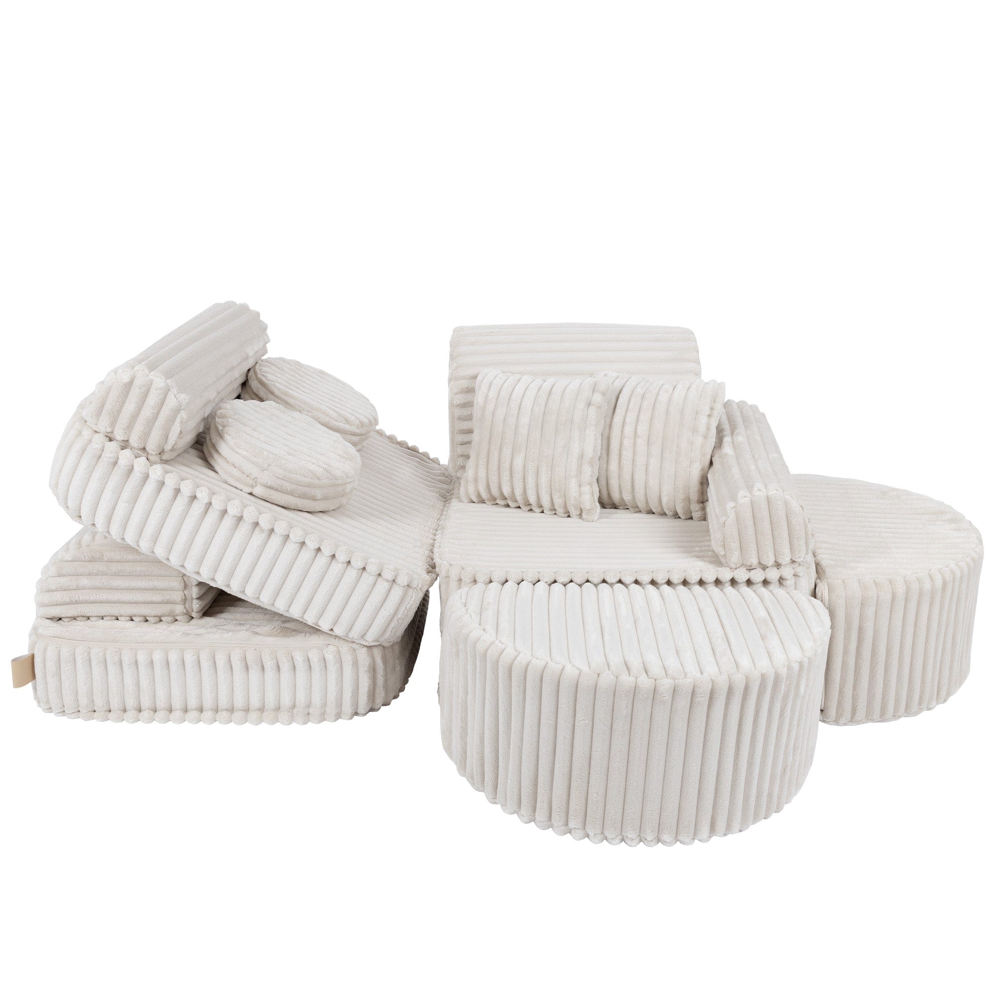Meowbaby - Churros Sofa Max - Modular Kids Play Sofa Bed | 12 Pieces