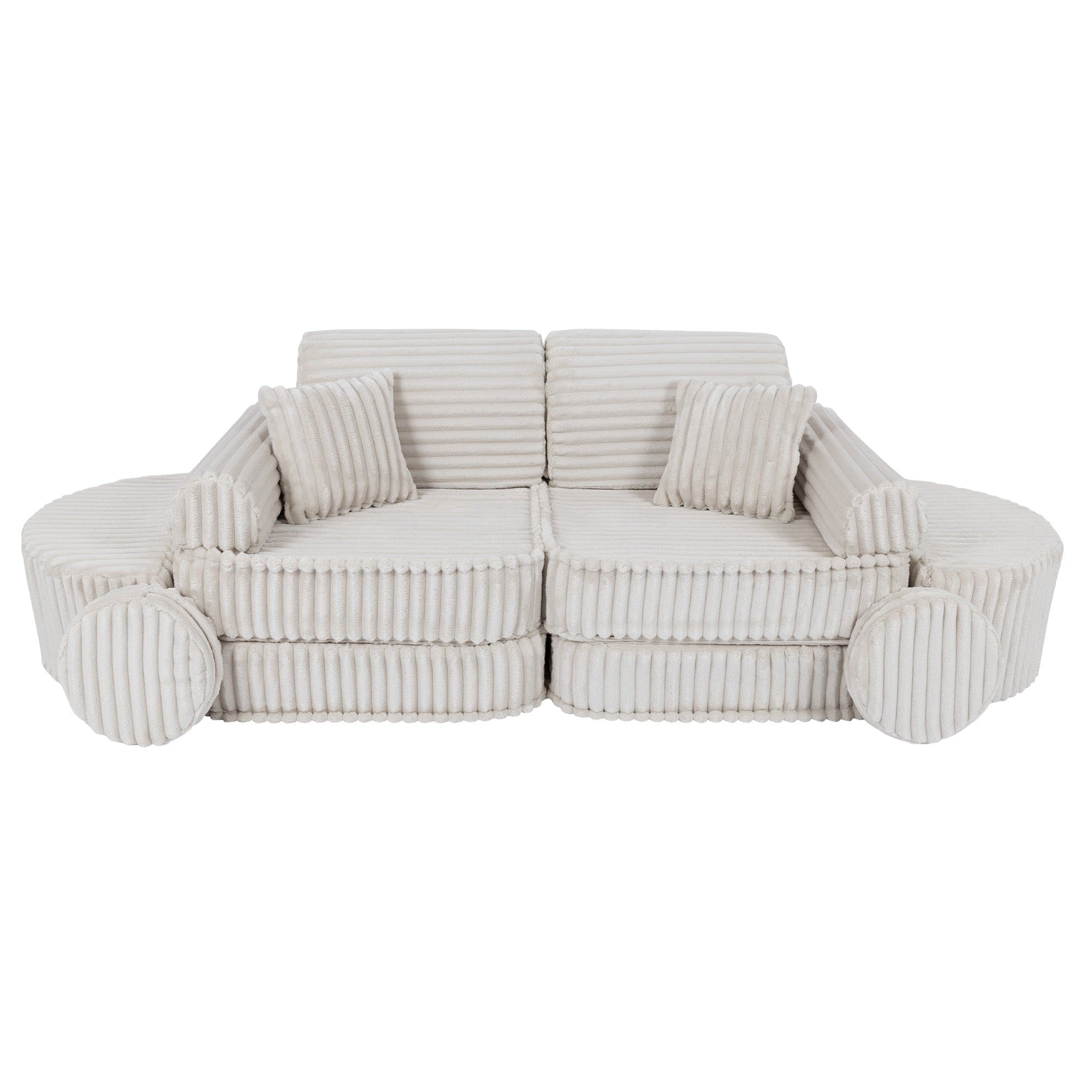 Meowbaby - Churros Sofa Max - Modular Kids Play Sofa Bed | 12 Pieces