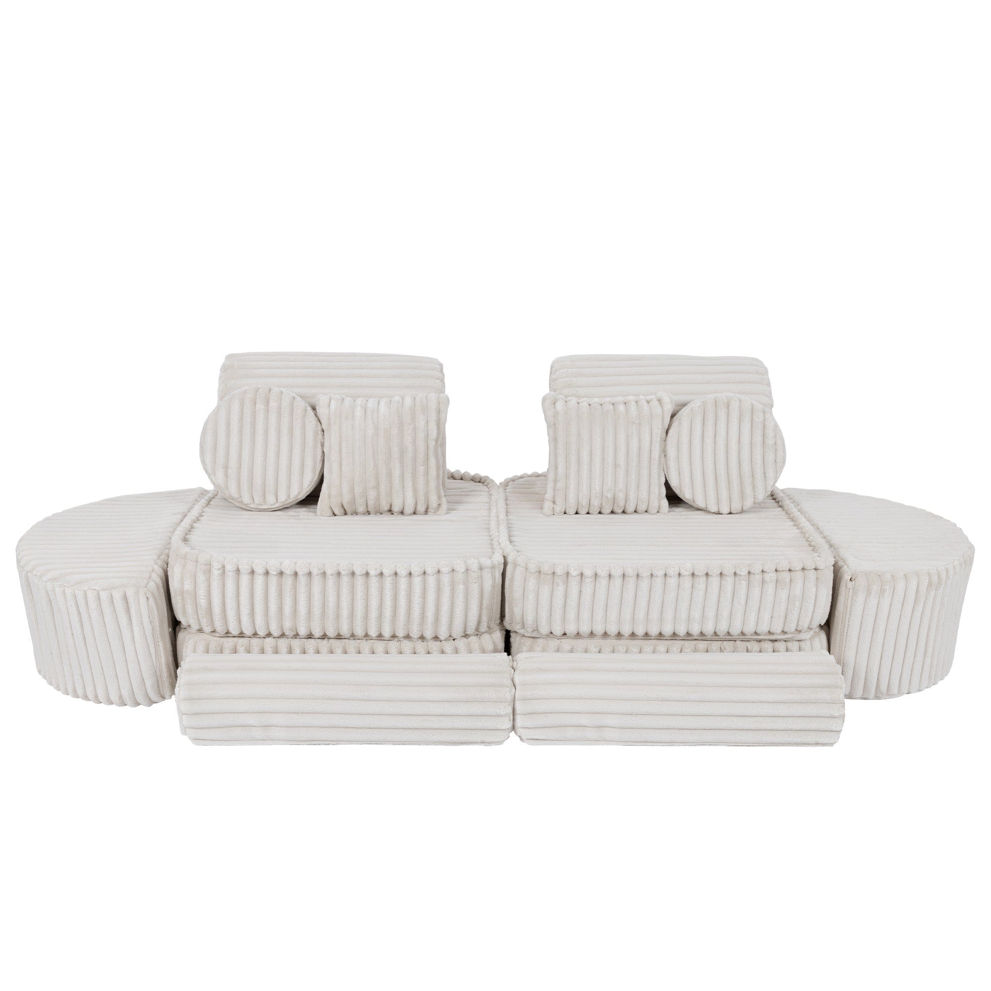 Meowbaby - Churros Sofa Max - Modular Kids Play Sofa Bed | 12 Pieces