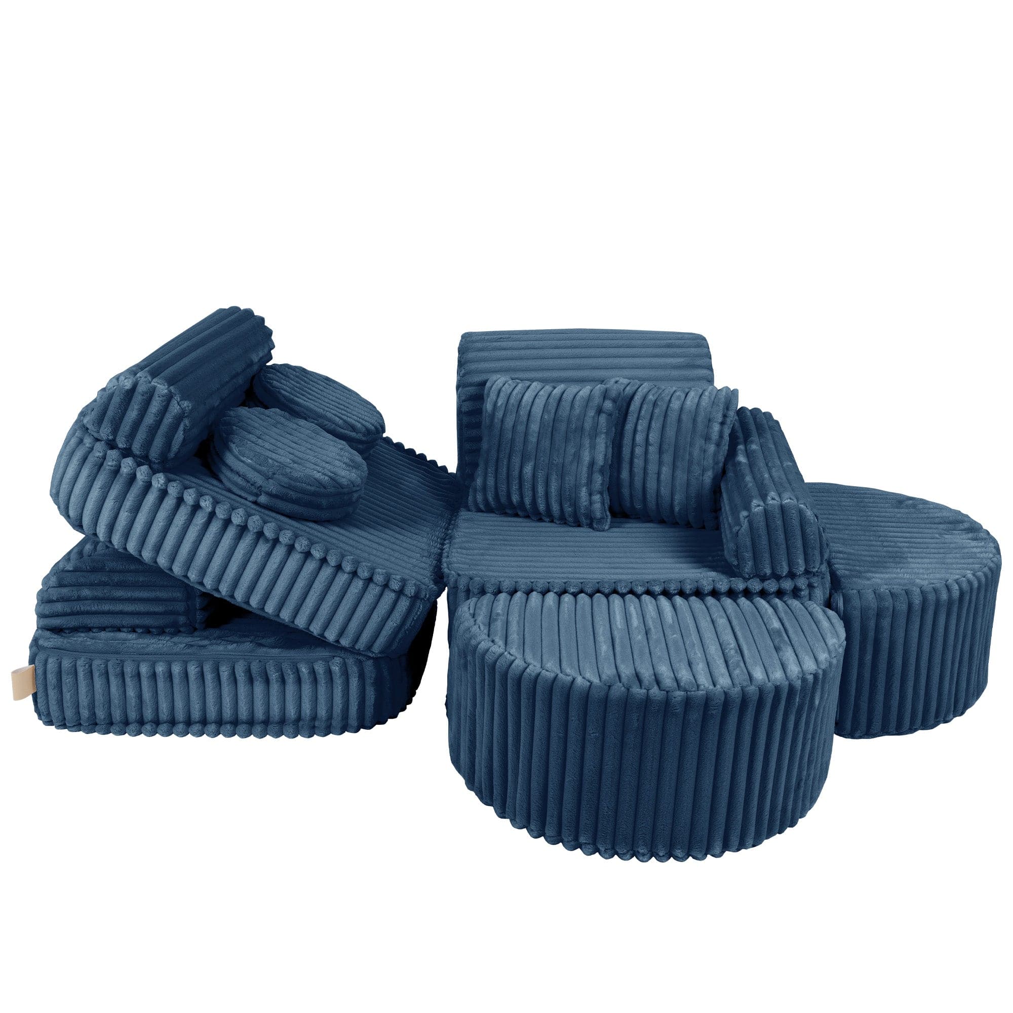 Meowbaby - Churros Sofa Max - Modular Kids Play Sofa Bed | 12 Pieces