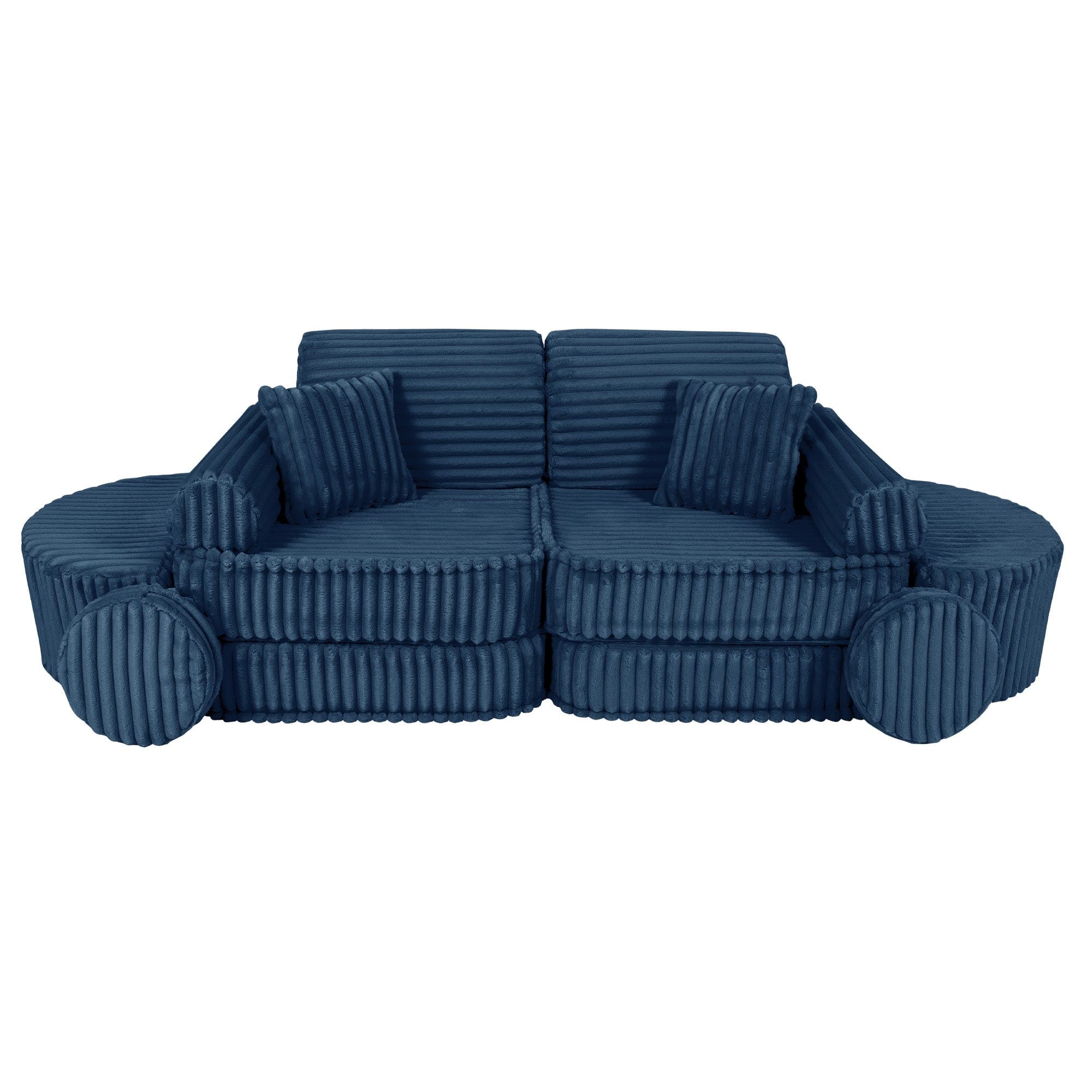 Meowbaby - Churros Sofa Max - Modular Kids Play Sofa Bed | 12 Pieces