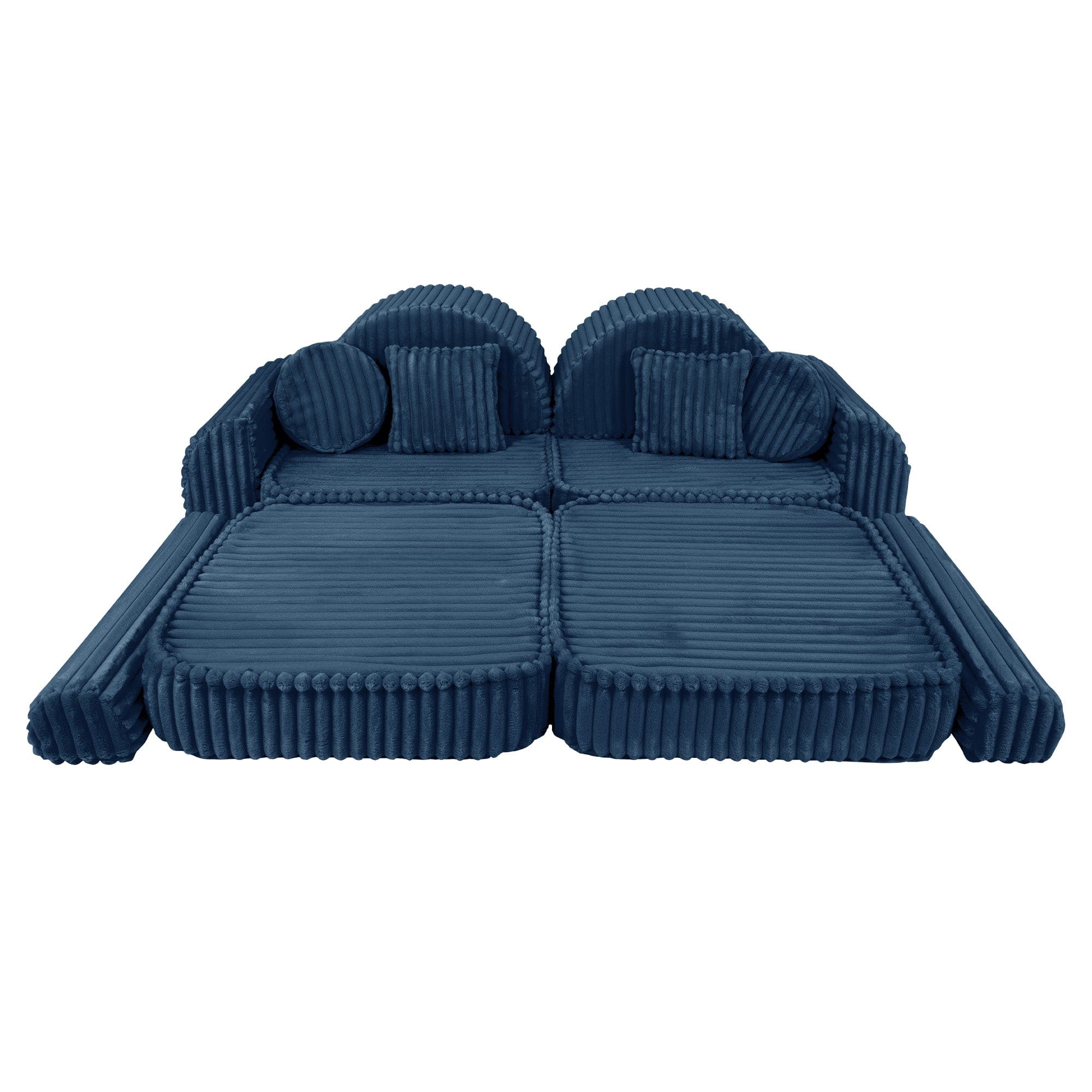 Meowbaby - Churros Sofa Max - Modular Kids Play Sofa Bed | 12 Pieces