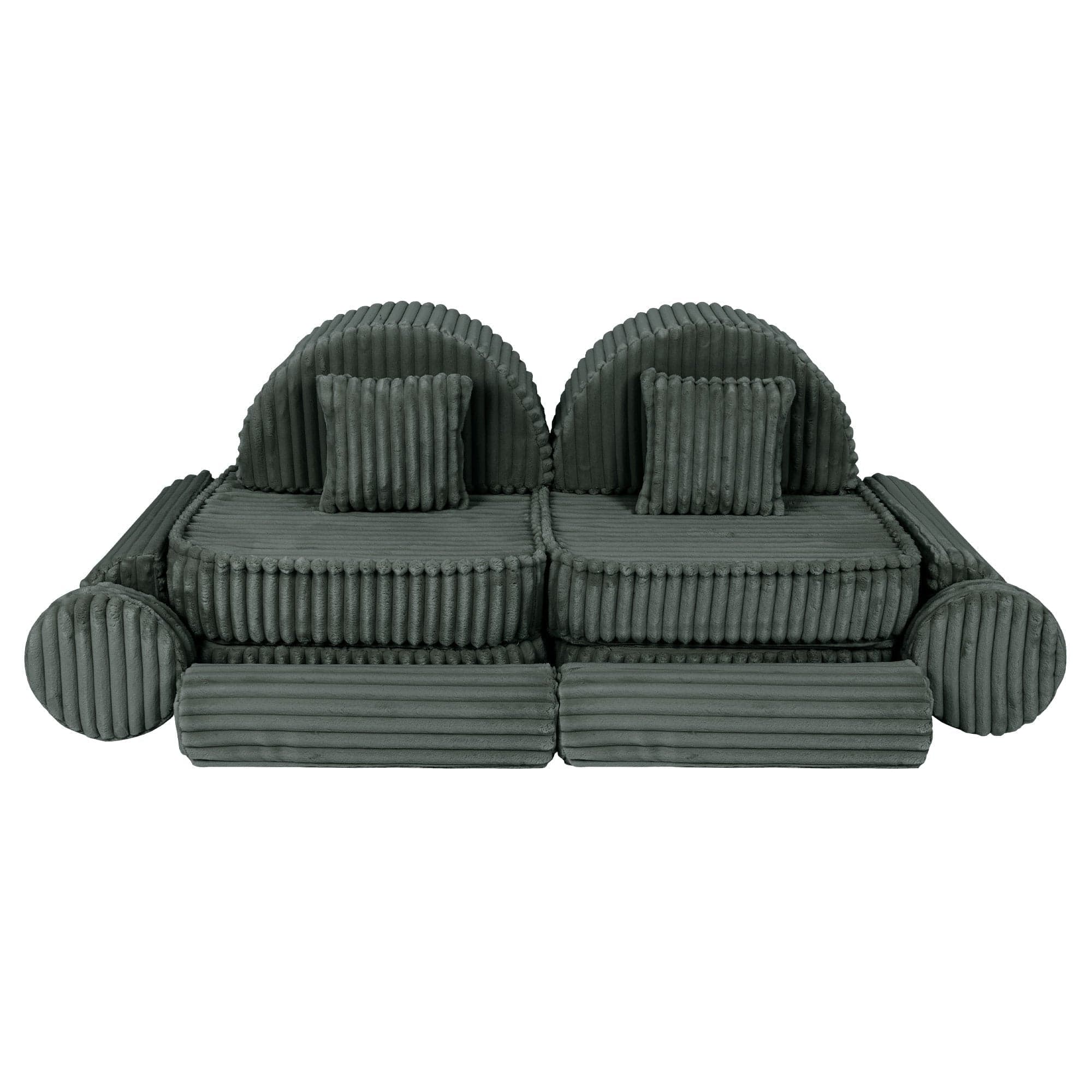 Meowbaby - Churros Sofa Max - Modular Kids Play Sofa Bed | 12 Pieces