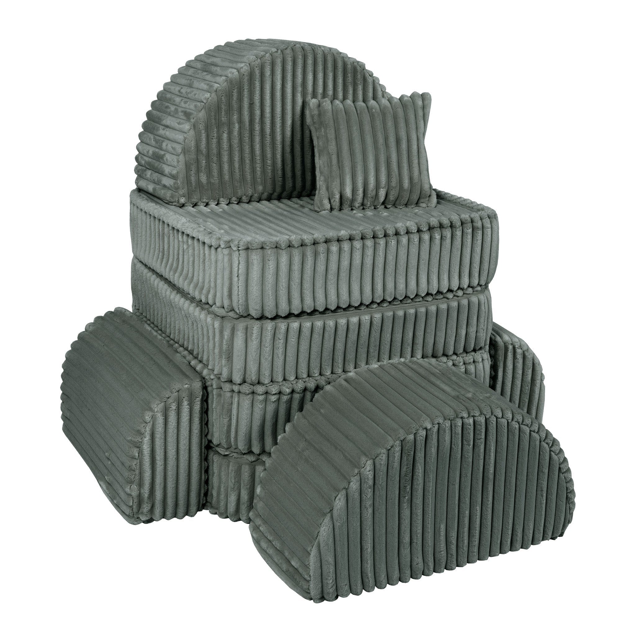 Meowbaby - Churros Sofa Max - Modular Kids Play Sofa Bed | 12 Pieces