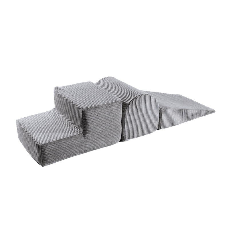 Parcours de motricité en velours Corduroy à larges côtes Aesthetic | 3 pièces