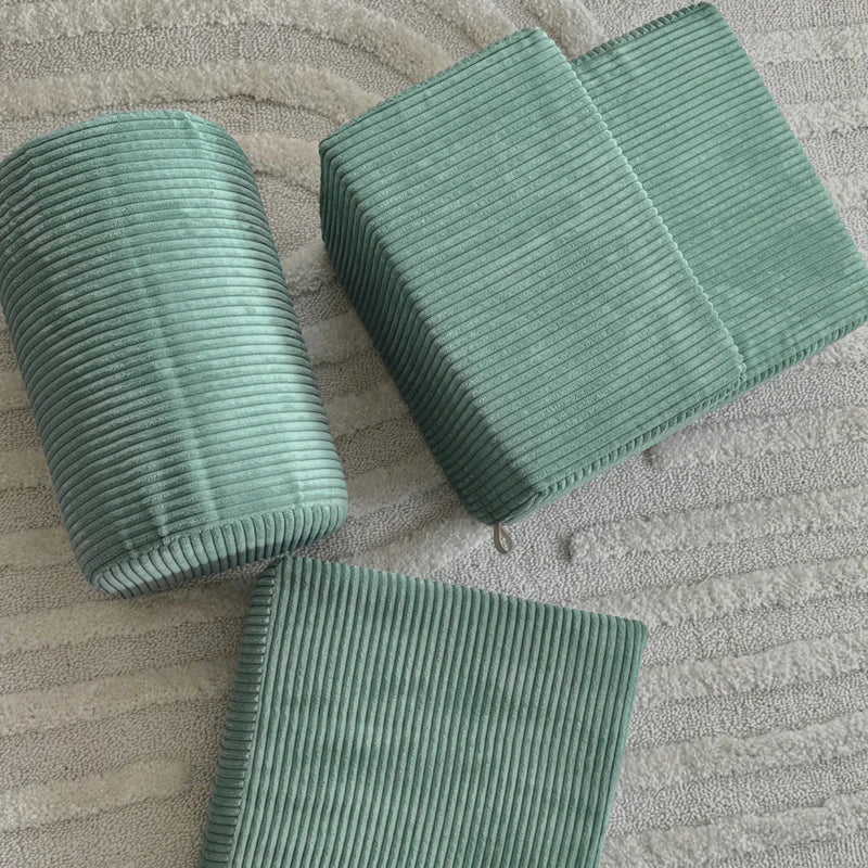 Parcours de motricité en velours Corduroy à larges côtes Aesthetic | 3 pièces