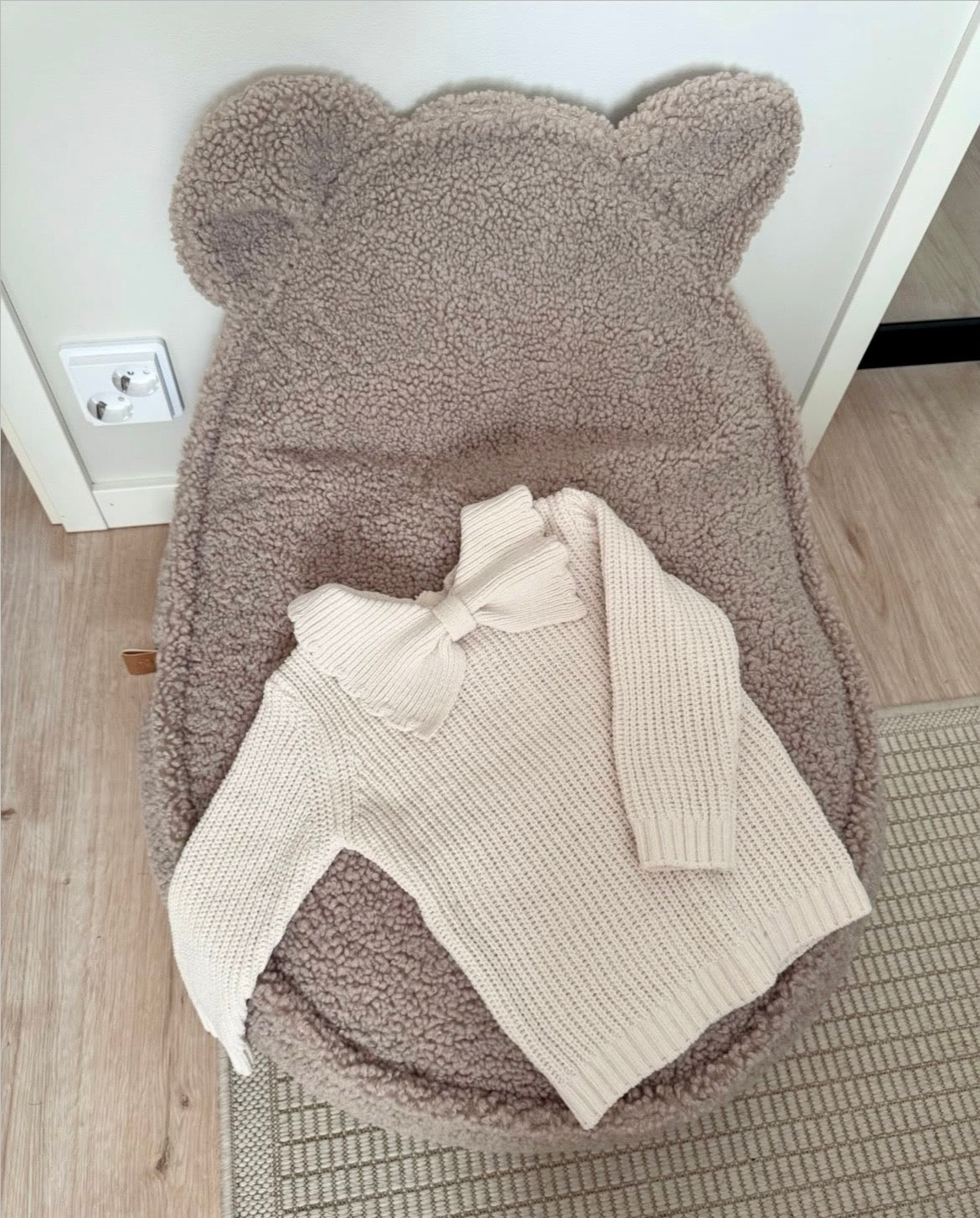 Pouf Ours en peluche Bearly