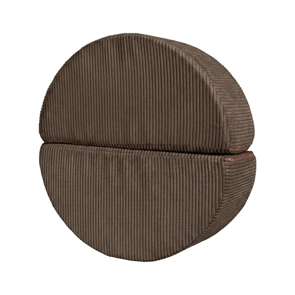 Repose-pieds / rocker pour canapé Premium 80cm en Corduroy à larges côtes Aesthetic