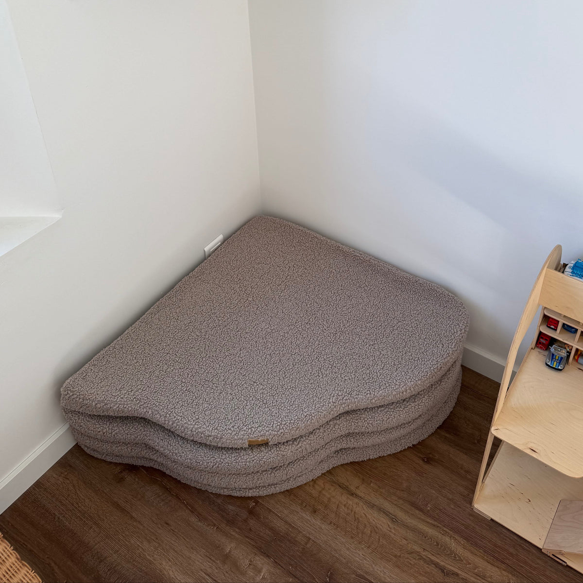 Tapis de jeu et d'éveil épais en peluche Bearly | Nuage