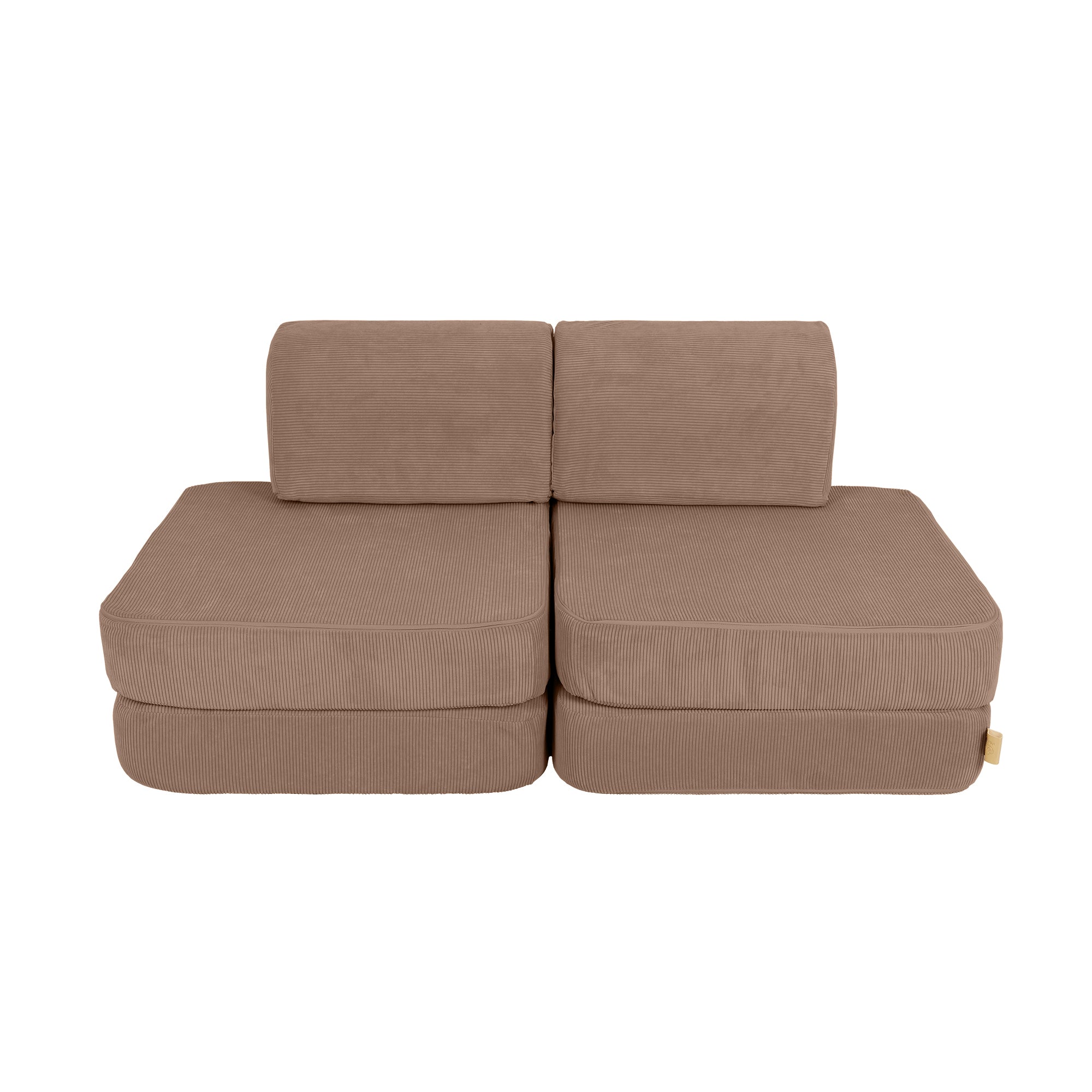Canapé modulable Pocket en velours Corduroy à fines côtes Slimcord | 4 Pièces