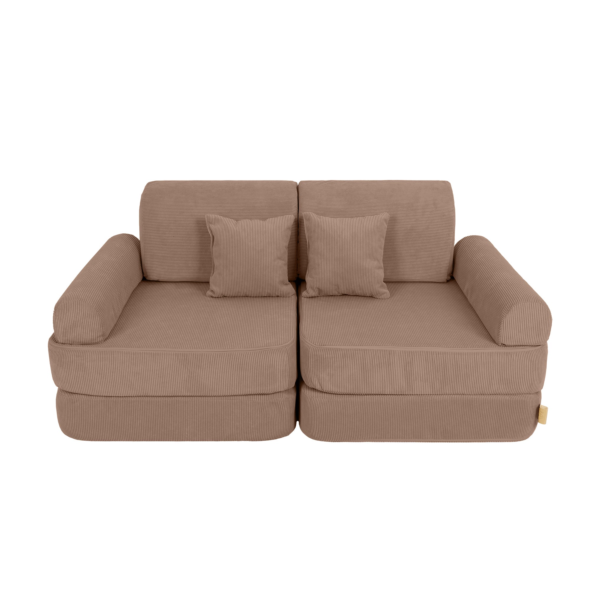 Canapé modulable Pocket en velours Corduroy à fines côtes Slimcord | 10 Pièces