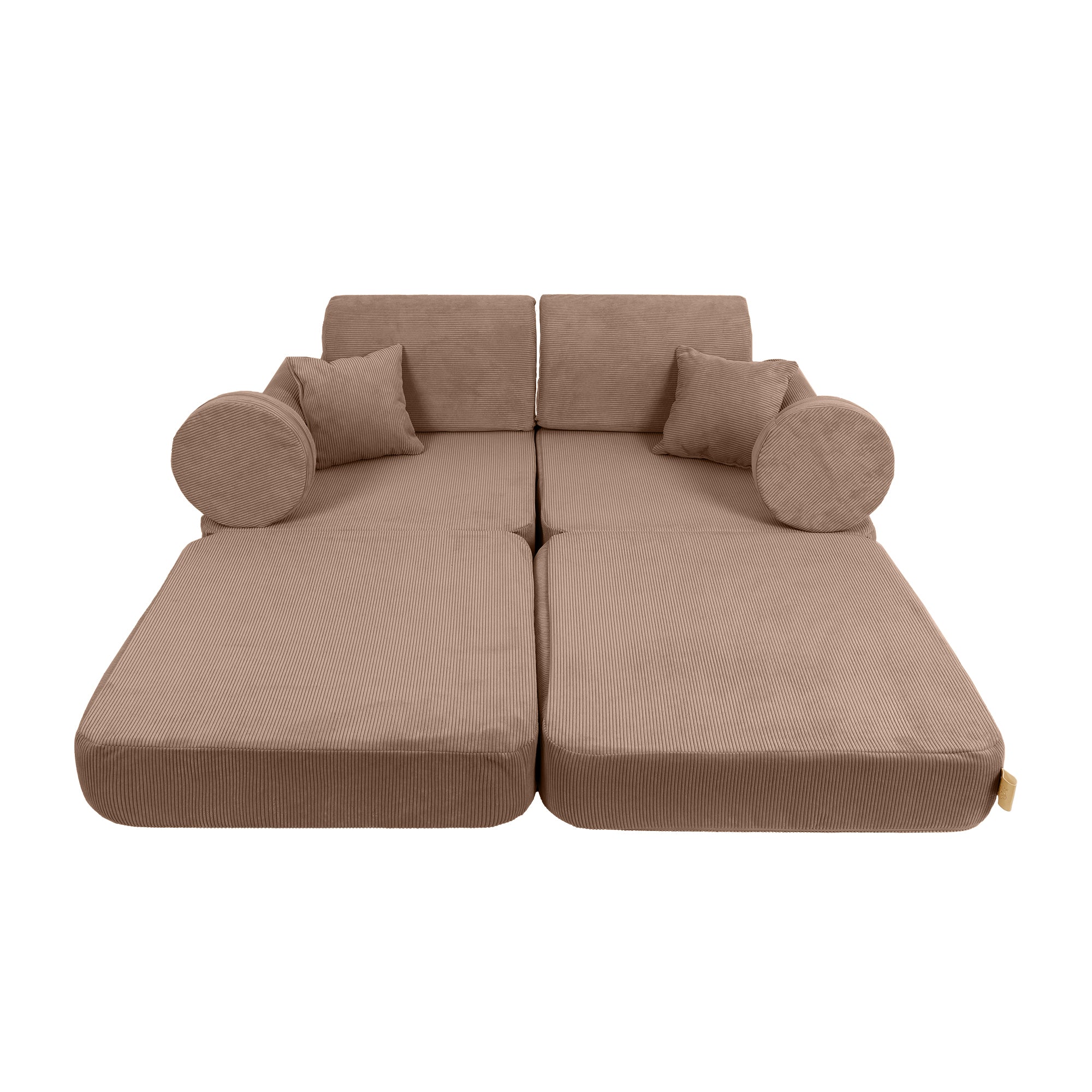 Canapé modulable Pocket en velours Corduroy à fines côtes Slimcord | 10 Pièces