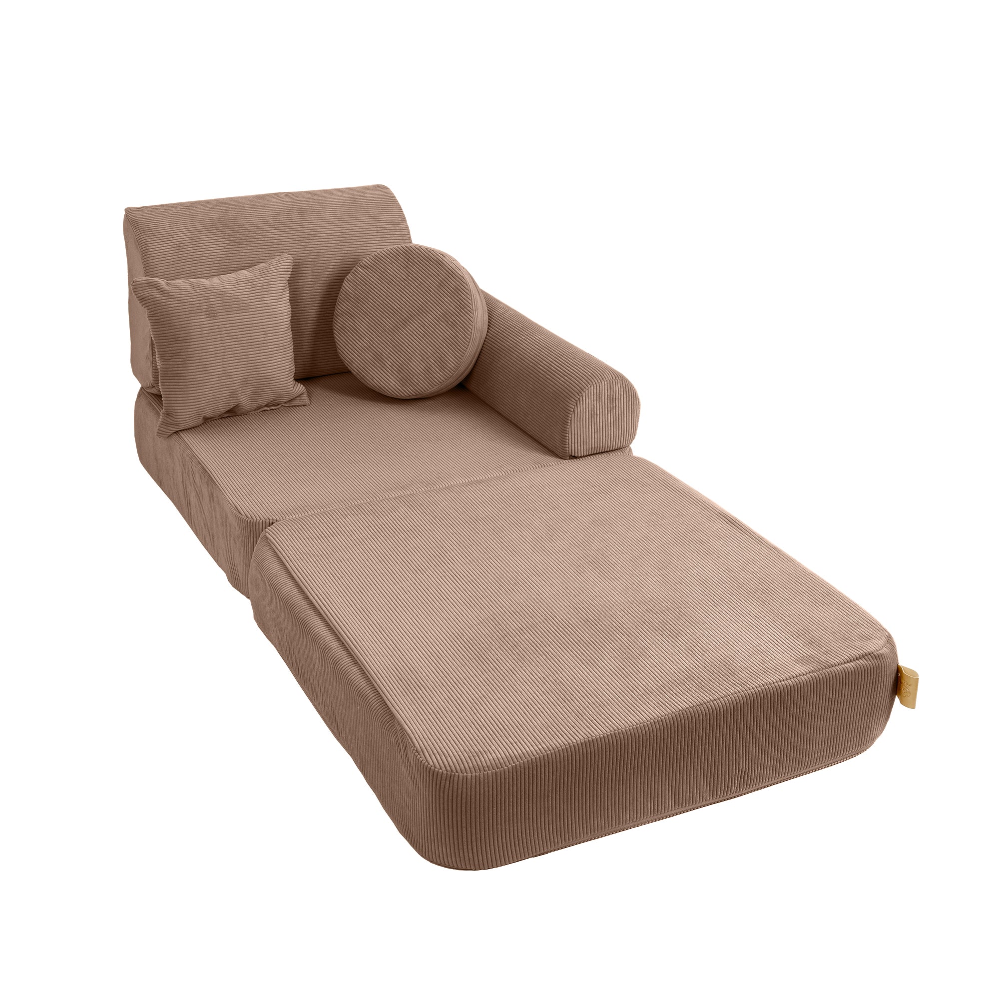 Canapé modulable Pocket en velours Corduroy à fines côtes Slimcord | 10 Pièces