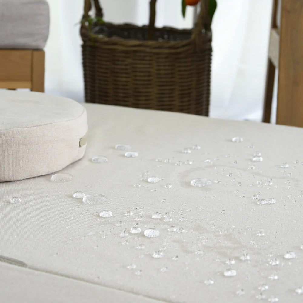 Canapé de jeu modulable Pocket 120cm en toile déperlante et résistante aux UV Outzy | 6 Pièces