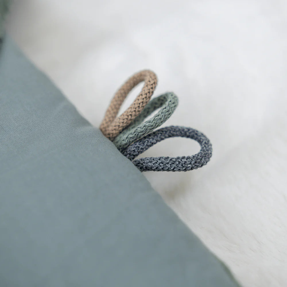 Couverture bébé en velours Corduroy à larges côtes Aesthetic | Été ou Hiver