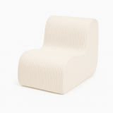 Fauteuil nuage en velours Corduroy à larges côtes Aesthetic
