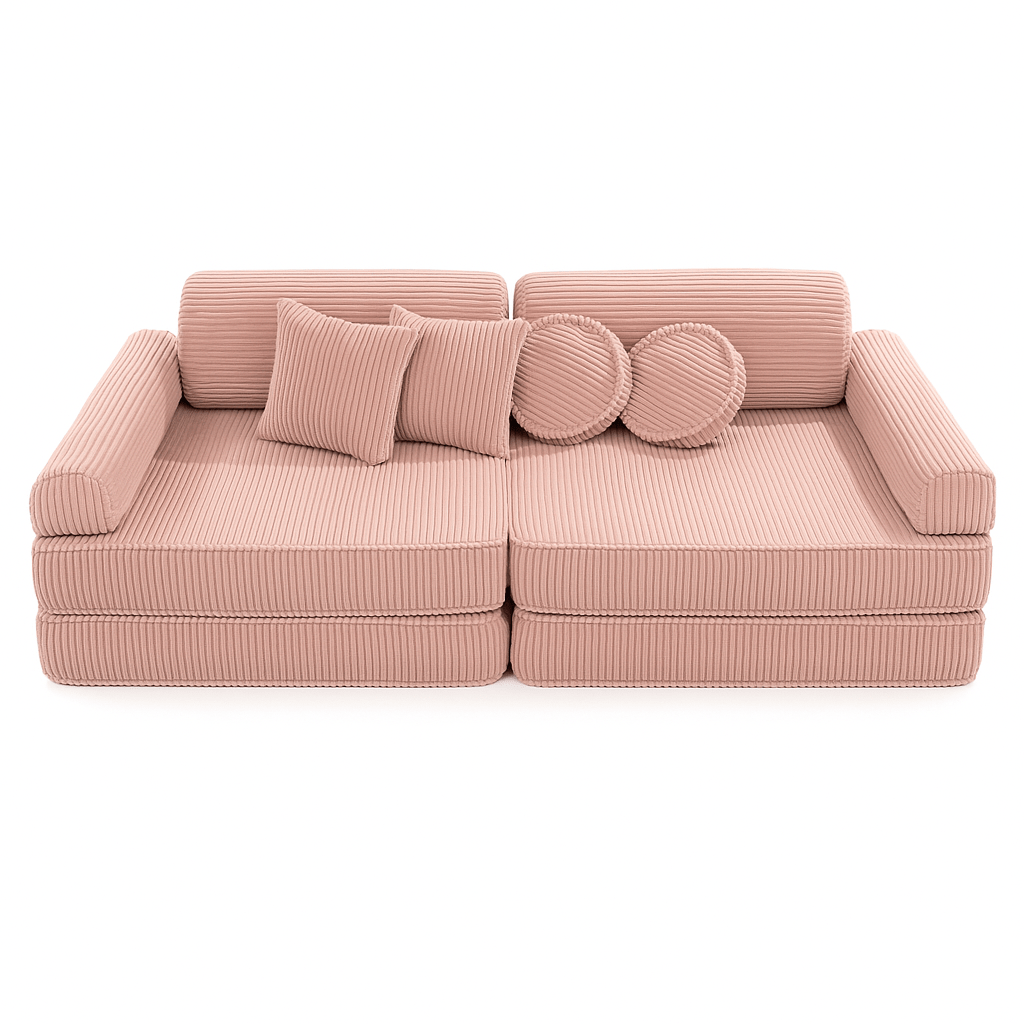 Meowbaby Aesthetic Modułowa Piankowa Sofa dla Dzieci | 10 Elementów