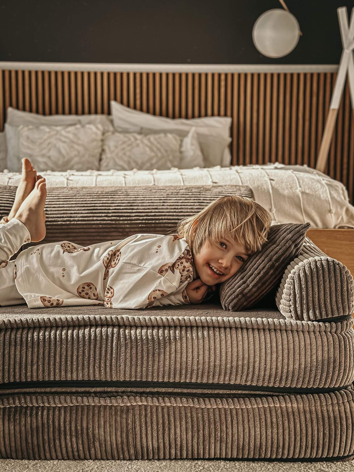 Meowbaby Aesthetic Modułowa Piankowa Sofa dla Dzieci | 10 Elementów