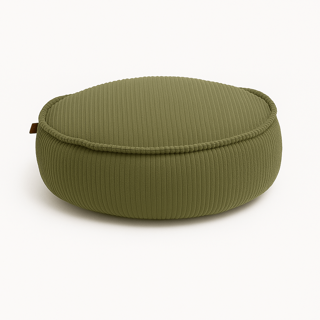 Meowbaby Aesthetic - Okrągła Pufa dla Dzieci