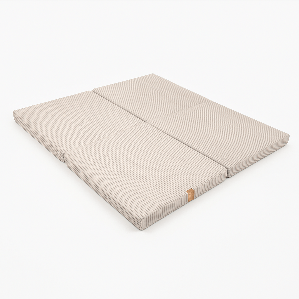 Meowbaby Aesthetic - Piankowa Mata Kwadratowa do Zabawy dla Dzieci