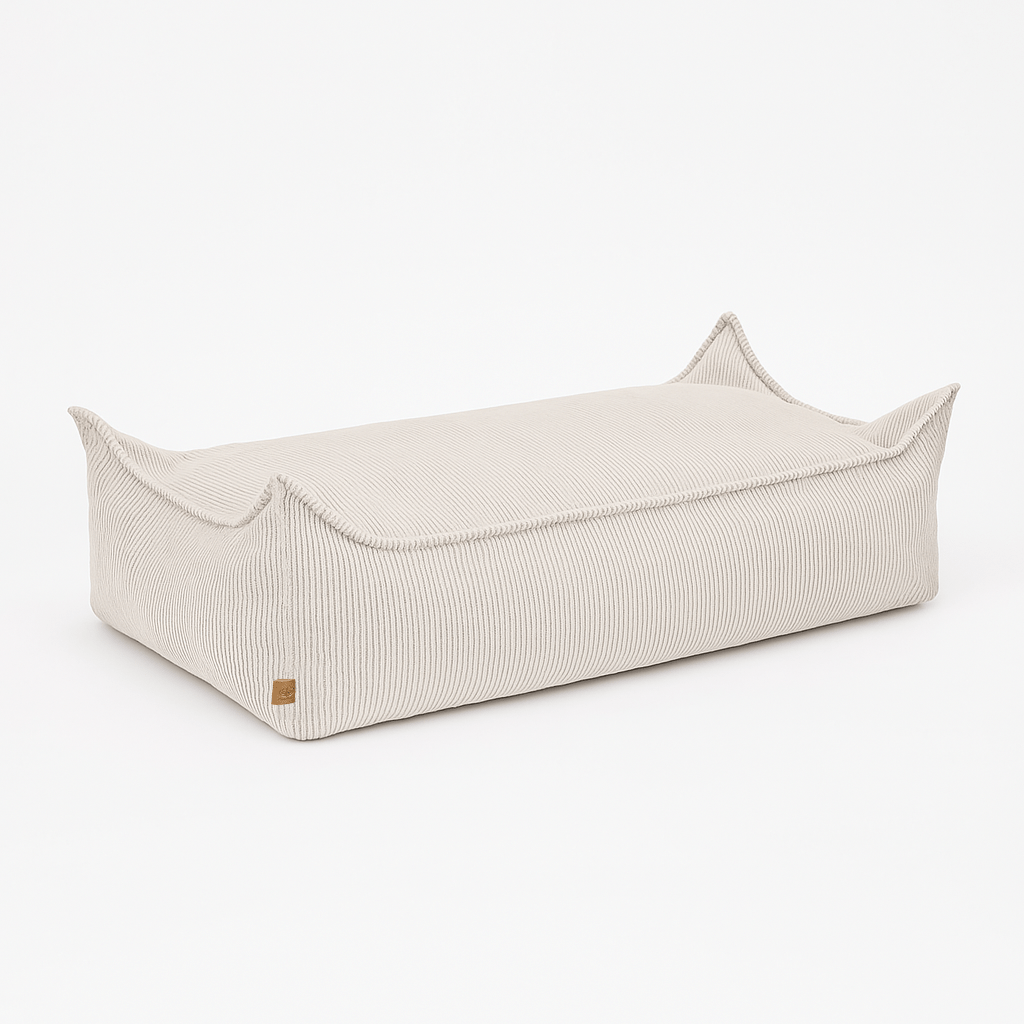 Meowbaby Aesthetic - Prostokątna Pufa dla Dzieci