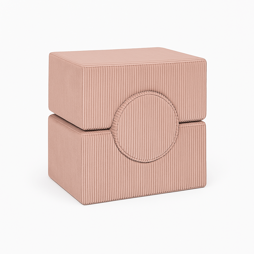 Meowbaby Aesthetic Shape Set - Piankowy Plac Zabaw dla Dzieci