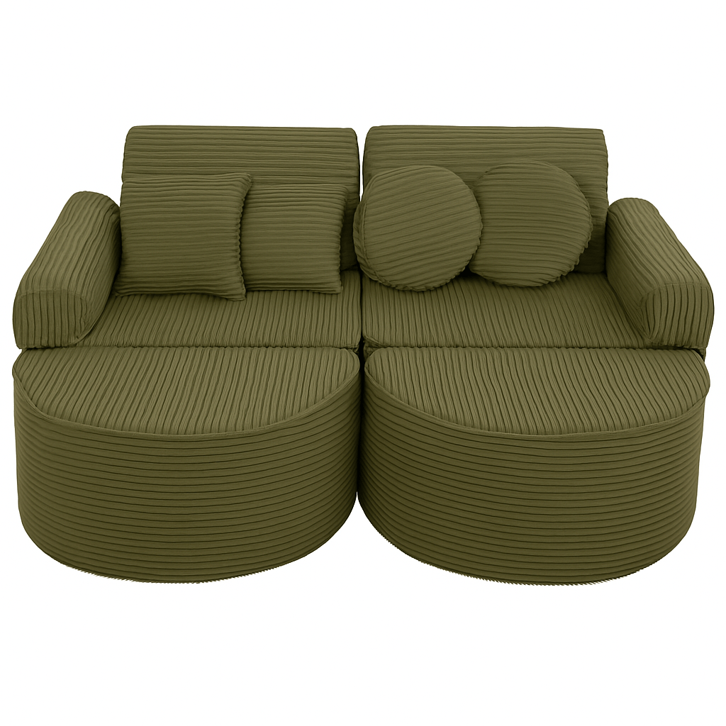 Meowbaby Aesthetic Sofa Max – Modułowa Sofa Dla Dzieci | 12 Elementów