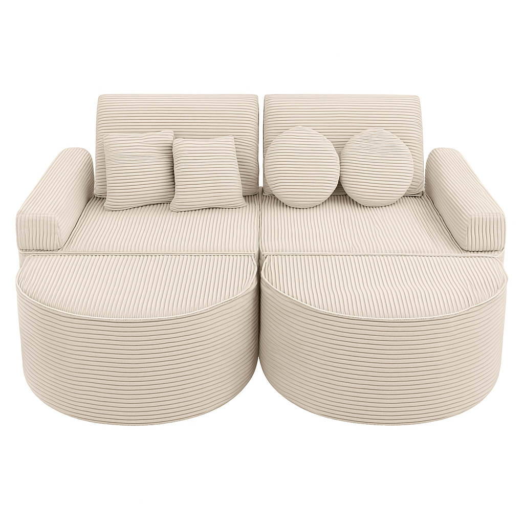 Meowbaby Aesthetic Sofa Max – Modułowa Sofa Dla Dzieci | 12 Elementów