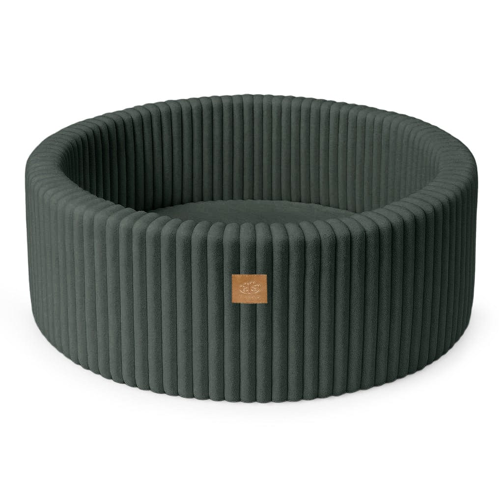 Meowbaby Basen z Kulkami dla Dziecka - Piłki do Wyboru | Pine Forest Green | Churros