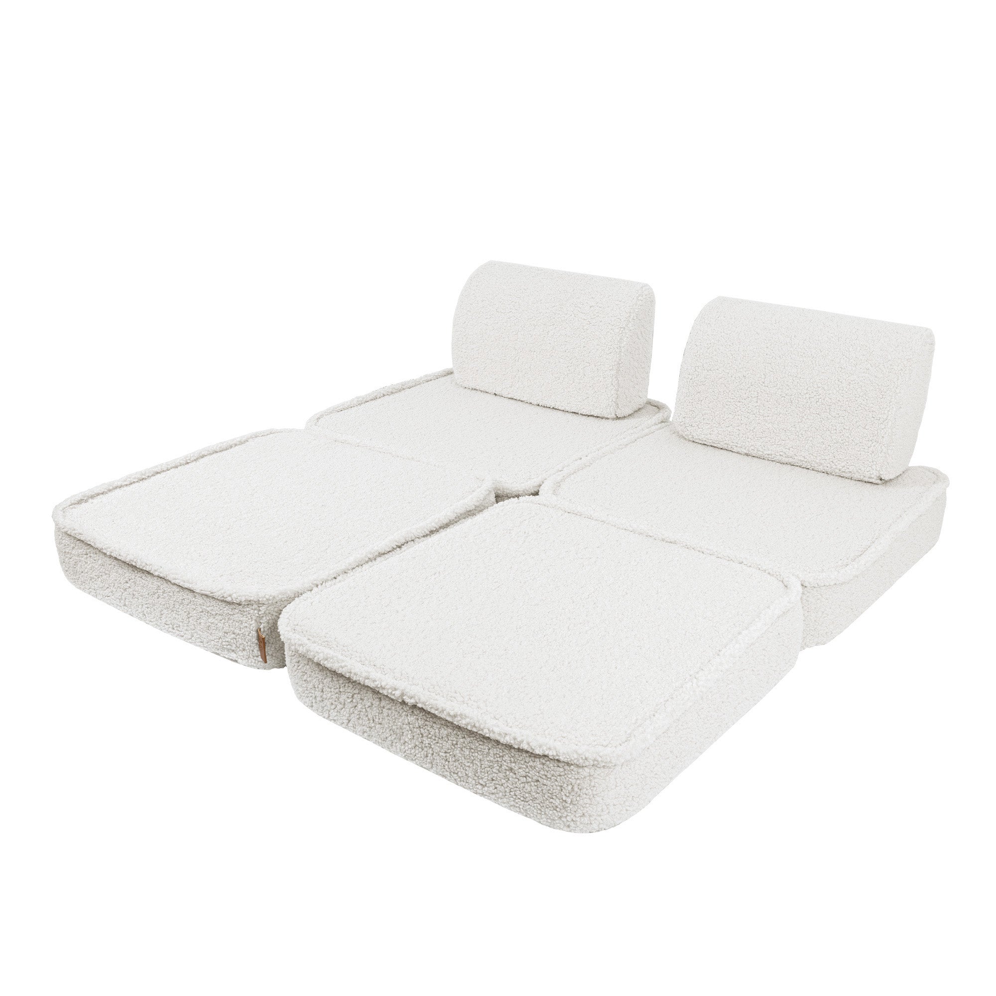 Meowbaby Bearly Sofa Basic – Modular Kids Play Sofa Bed | 4 Pieces