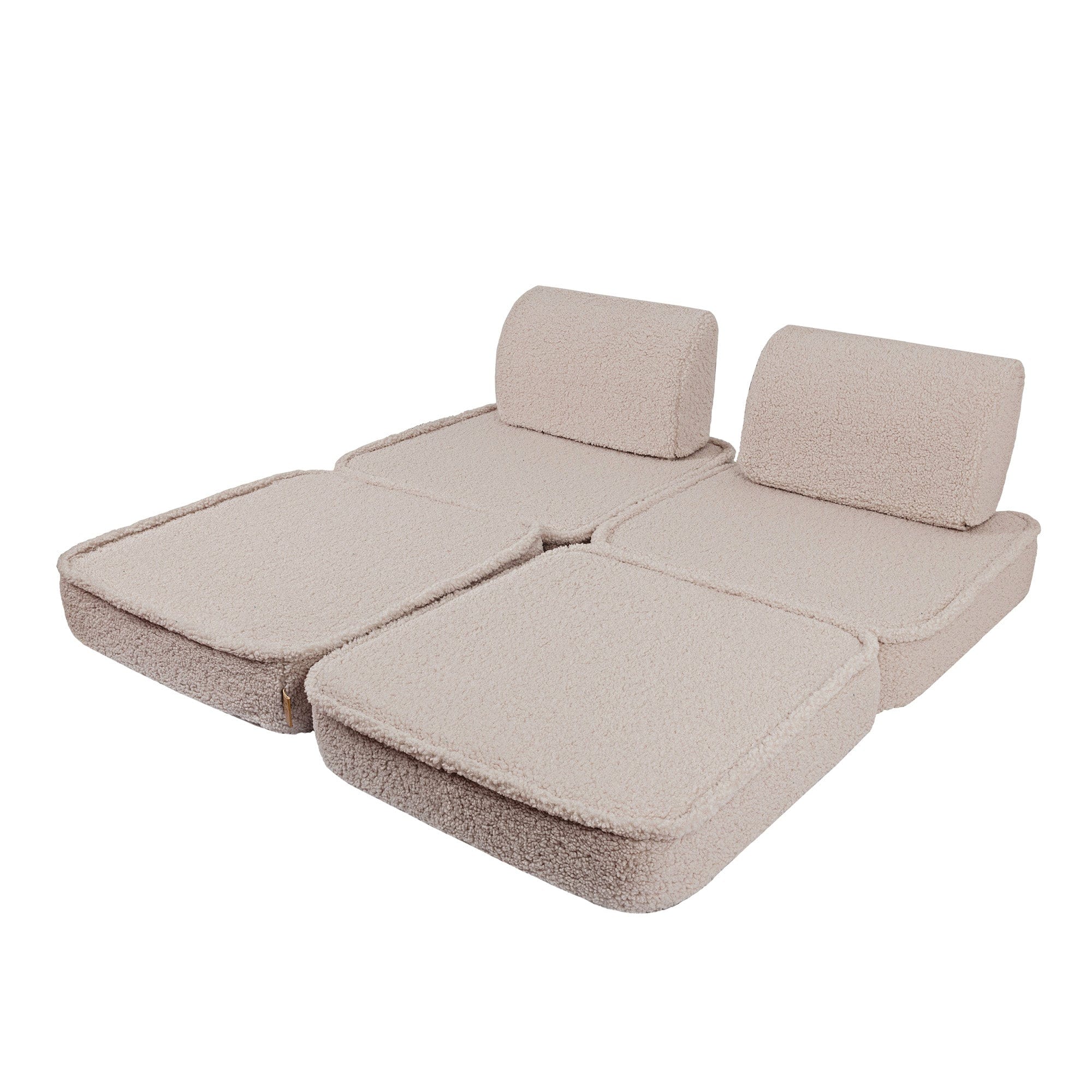 Meowbaby Bearly Sofa Basic – Modular Kids Play Sofa Bed | 4 Pieces