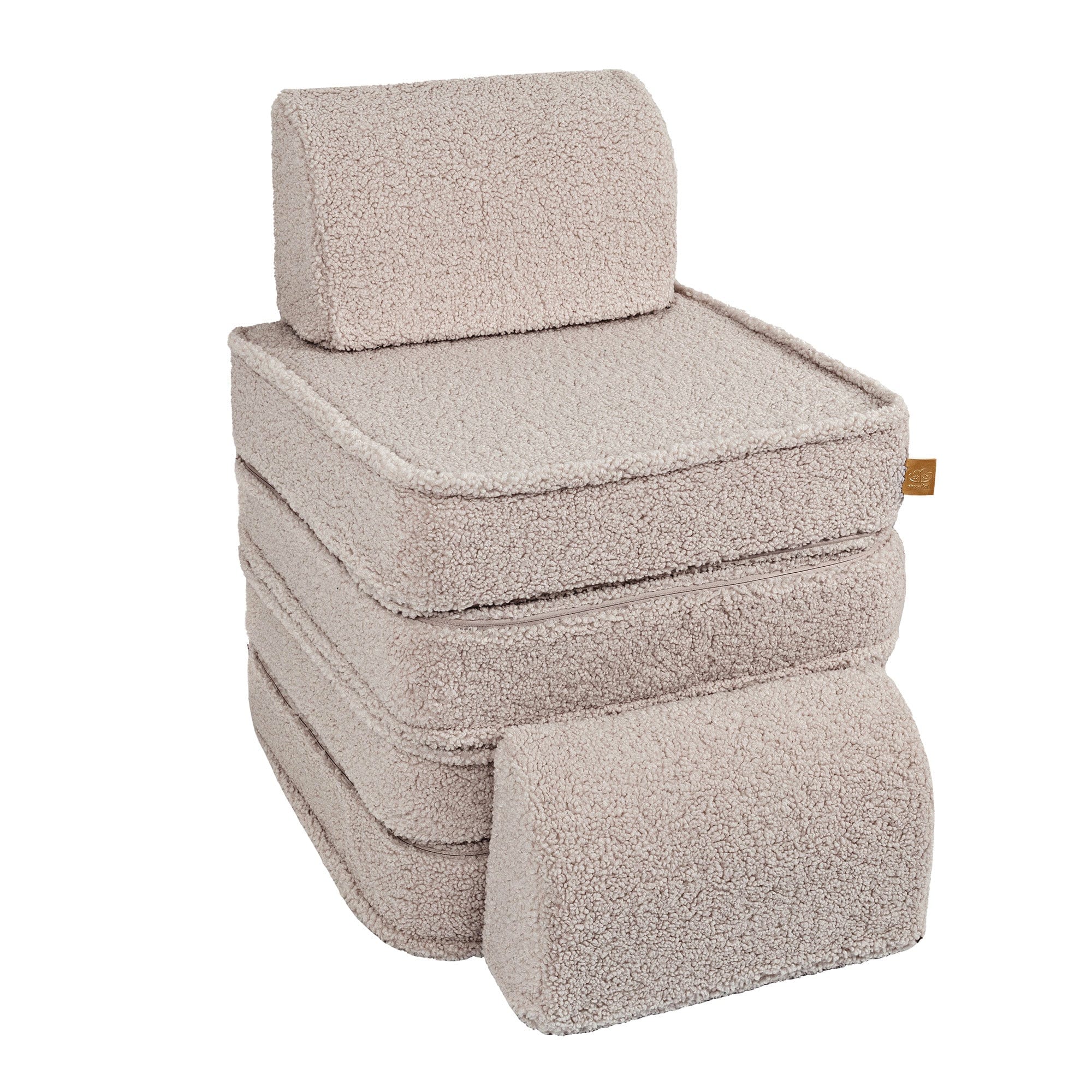 Meowbaby Bearly Sofa Basic – Modular Kids Play Sofa Bed | 4 Pieces