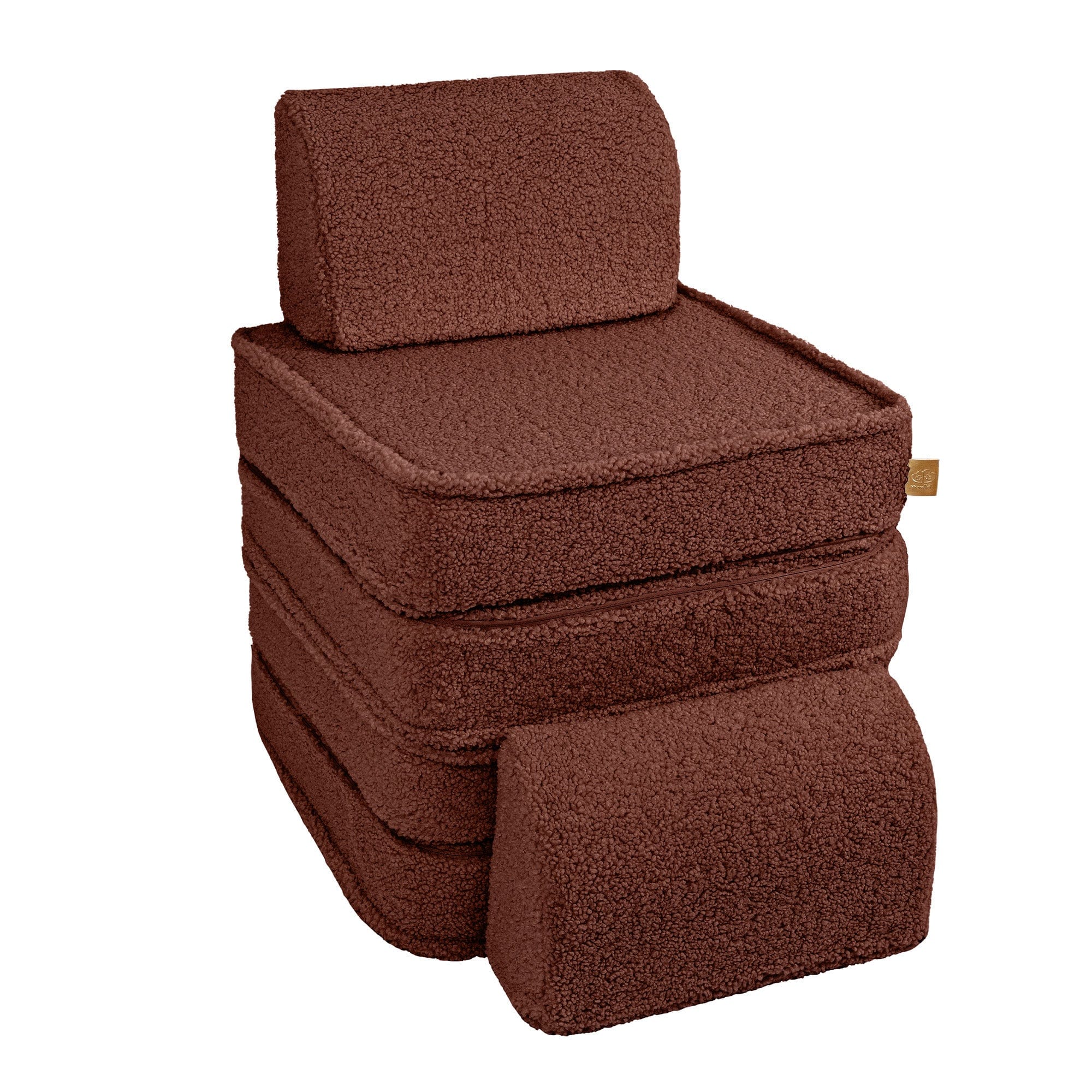 Meowbaby Bearly Sofa Basic – Modular Kids Play Sofa Bed | 4 Pieces