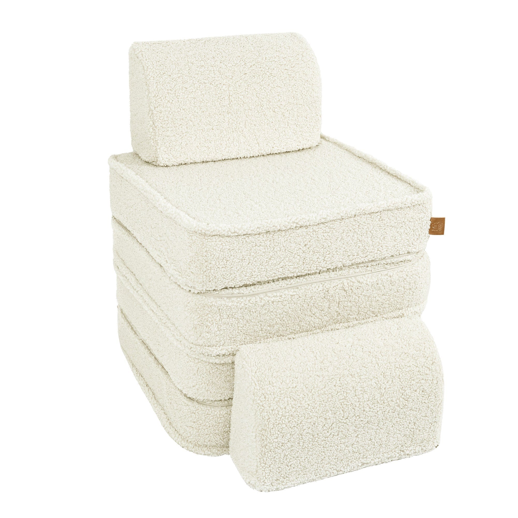 Meowbaby Bearly Sofa Basic – Modular Kids Play Sofa Bed | 4 Pieces